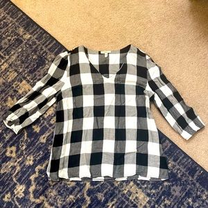 Buffalo Plaid Blouse